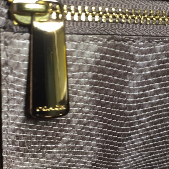 COACH MADISON PINNACLE EMBOSSED LIZARD WALLET - Picture 7 of 7